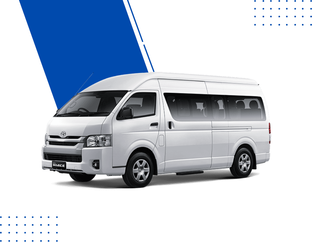 Rental Mobil Hiace Commuter + Driver